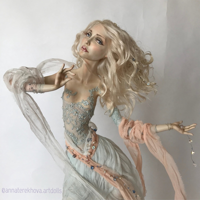Коллекционная кукла от Анны Тереховой